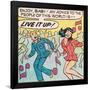 Archie Comics Retro: Archie and Veronica Comic Panel; Live it up (Aged)-null-Framed Poster