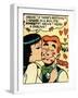 Archie Comics Retro: Archie and Veronica Comic Panel; Smack! (Aged)-null-Framed Art Print