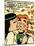 Archie Comics Retro: Archie and Veronica Comic Panel; Smack! (Aged)-null-Mounted Art Print