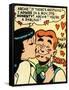 Archie Comics Retro: Archie and Veronica Comic Panel; Smack! (Aged)-null-Framed Stretched Canvas