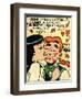 Archie Comics Retro: Archie and Veronica Comic Panel; Smack! (Aged)-null-Framed Art Print