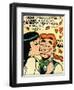 Archie Comics Retro: Archie and Veronica Comic Panel; Smack! (Aged)-null-Framed Art Print