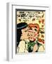 Archie Comics Retro: Archie and Veronica Comic Panel; Smack! (Aged)-null-Framed Art Print