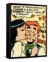 Archie Comics Retro: Archie and Veronica Comic Panel; Smack! (Aged)-null-Framed Stretched Canvas