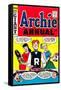 Archie Comics Retro: Archie Annual Comic Book Cover 10th Issue (Aged)-null-Framed Stretched Canvas
