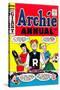 Archie Comics Retro: Archie Annual Comic Book Cover 10th Issue (Aged)-null-Stretched Canvas