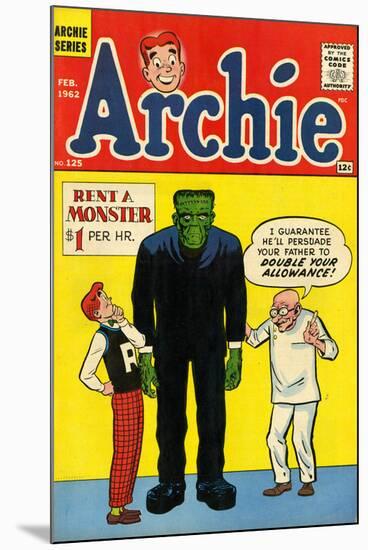 Archie Comics Retro: Archie Comic Book Cover No.125 (Aged)-Harry Lucey-Mounted Poster