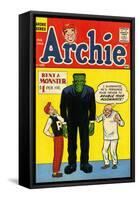 Archie Comics Retro: Archie Comic Book Cover No.125 (Aged)-Harry Lucey-Framed Stretched Canvas