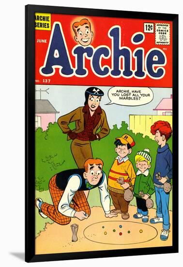 Archie Comics Retro: Archie Comic Book Cover No.137 (Aged)-null-Framed Poster