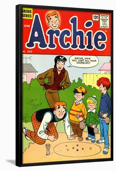 Archie Comics Retro: Archie Comic Book Cover No.137 (Aged)-null-Framed Poster