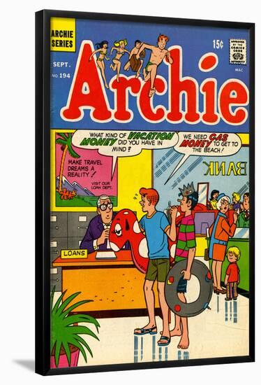 Archie Comics Retro: Archie Comic Book Cover No.194 (Aged)-null-Framed Poster