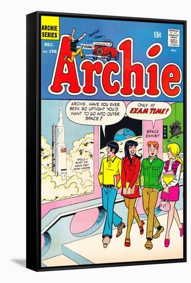 Archie Comics Retro: Archie Comic Book Cover No.196 (Aged)-null-Framed Stretched Canvas