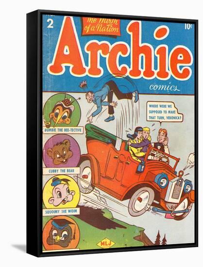 Archie Comics Retro: Archie Comic Book Cover No.2 (Aged)-Bob Montana-Framed Stretched Canvas