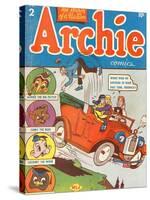 Archie Comics Retro: Archie Comic Book Cover No.2 (Aged)-Bob Montana-Stretched Canvas