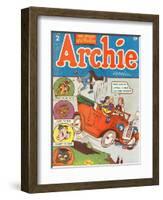 Archie Comics Retro: Archie Comic Book Cover No.2 (Aged)-Bob Montana-Framed Art Print