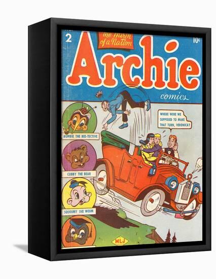 Archie Comics Retro: Archie Comic Book Cover No.2 (Aged)-Bob Montana-Framed Stretched Canvas