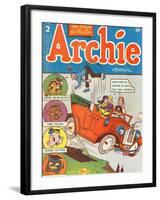 Archie Comics Retro: Archie Comic Book Cover No.2 (Aged)-Bob Montana-Framed Art Print