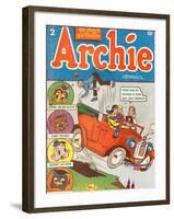 Archie Comics Retro: Archie Comic Book Cover No.2 (Aged)-Bob Montana-Framed Art Print