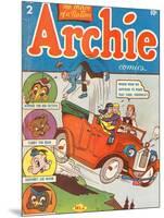 Archie Comics Retro: Archie Comic Book Cover No.2 (Aged)-Bob Montana-Mounted Art Print