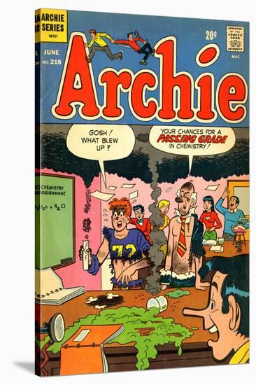 Archie Comics Retro: Archie Comic Book Cover No.218 (Aged)-null-Stretched Canvas