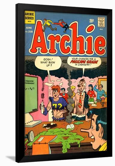 Archie Comics Retro: Archie Comic Book Cover No.218 (Aged)-null-Framed Poster