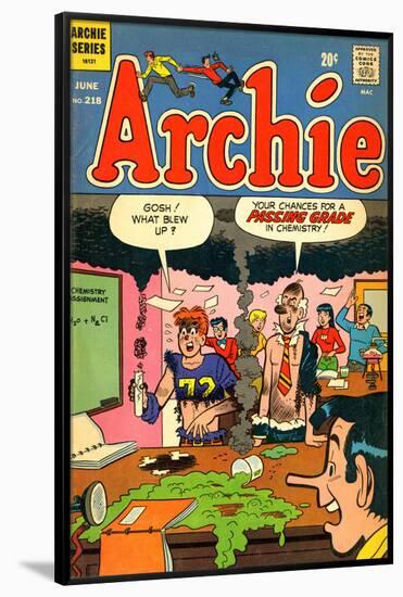 Archie Comics Retro: Archie Comic Book Cover No.218 (Aged)-null-Framed Poster