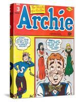 Archie Comics Retro: Archie Comic Book Cover No.3 (Aged)-Harry Sahle-Stretched Canvas