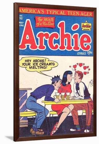 Archie Comics Retro: Archie Comic Book Cover No.32 (Aged)-Al Fagaly-Framed Art Print