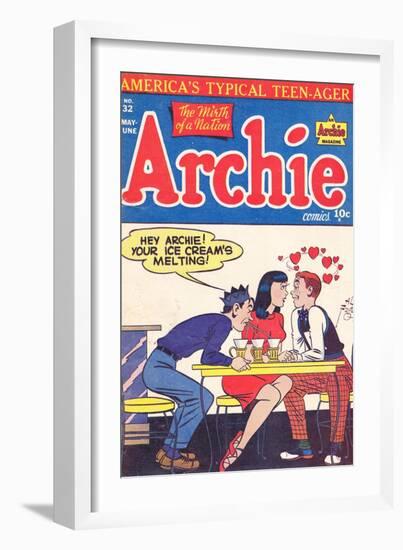 Archie Comics Retro: Archie Comic Book Cover No.32 (Aged)-Al Fagaly-Framed Art Print