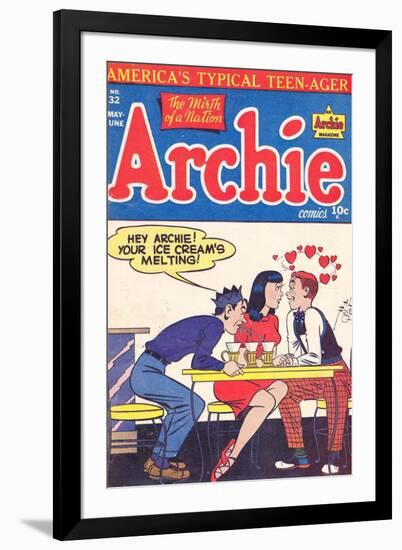 Archie Comics Retro: Archie Comic Book Cover No.32 (Aged)-Al Fagaly-Framed Art Print
