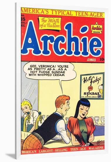 Archie Comics Retro: Archie Comic Book Cover No.35 (Aged)-Bill Vigoda-Framed Art Print