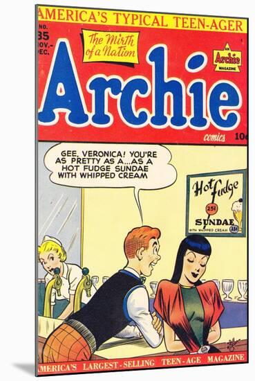 Archie Comics Retro: Archie Comic Book Cover No.35 (Aged)-Bill Vigoda-Mounted Art Print