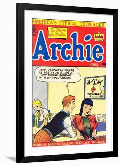 Archie Comics Retro: Archie Comic Book Cover No.35 (Aged)-Bill Vigoda-Framed Art Print