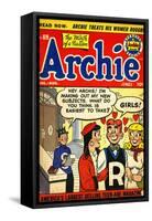 Archie Comics Retro: Archie Comic Book Cover No.69 (Aged)-null-Framed Stretched Canvas