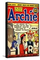 Archie Comics Retro: Archie Comic Book Cover No.69 (Aged)-null-Framed Stretched Canvas