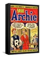 Archie Comics Retro: Archie Comic Book Cover No.71 (Aged)-null-Framed Stretched Canvas