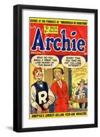 Archie Comics Retro: Archie Comic Book Cover No.71 (Aged)-null-Framed Art Print