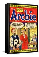 Archie Comics Retro: Archie Comic Book Cover No.71 (Aged)-null-Framed Stretched Canvas