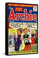 Archie Comics Retro: Archie Comic Book Cover No.74 (Aged)-null-Framed Stretched Canvas