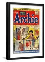 Archie Comics Retro: Archie Comic Book Cover No.75 (Aged)-null-Framed Art Print
