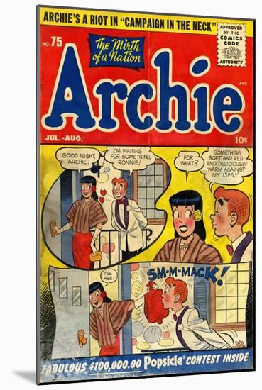 Archie Comics Retro: Archie Comic Book Cover No.75 (Aged)-null-Mounted Art Print