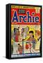 Archie Comics Retro: Archie Comic Book Cover No.75 (Aged)-null-Framed Stretched Canvas