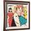 Archie Comics Retro: Archie Comic Panel; Archie, Betty and Veronica (Aged)-null-Framed Art Print