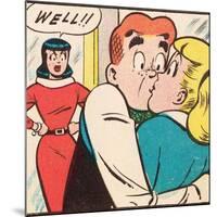 Archie Comics Retro: Archie Comic Panel; Archie, Betty and Veronica (Aged)-null-Mounted Art Print