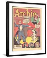 Archie Comics Retro: Archie Comic Panel Archie the Magician  (Aged)-Harry Sahle-Framed Art Print