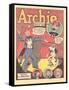 Archie Comics Retro: Archie Comic Panel Archie the Magician  (Aged)-Harry Sahle-Framed Stretched Canvas