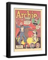 Archie Comics Retro: Archie Comic Panel Archie the Magician  (Aged)-Harry Sahle-Framed Art Print