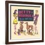 Archie Comics Retro: Archie Comic Panel Betty and Veronica Go to The Dogs (Aged)-Bill Woggon-Framed Art Print