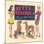 Archie Comics Retro: Archie Comic Panel Betty and Veronica Go to The Dogs (Aged)-Bill Woggon-Mounted Art Print