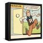 Archie Comics Retro: Archie Comic Panel; Conspiracy of Clumsiness (Aged)-null-Framed Stretched Canvas